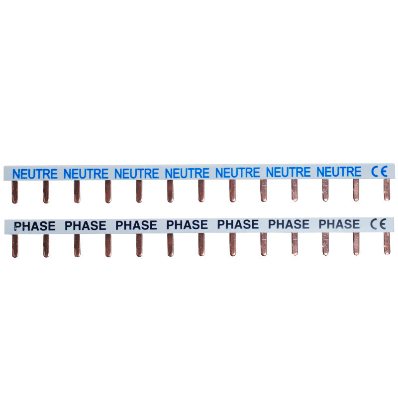 Digital Electric - Peigne réversible Ph ou N 13 Modules 63A - Réf : 06012