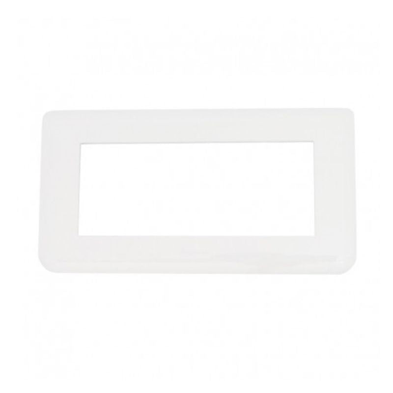 Legrand Mosaic - Plaque pour 6 modules horizontal - Réf : 078816L