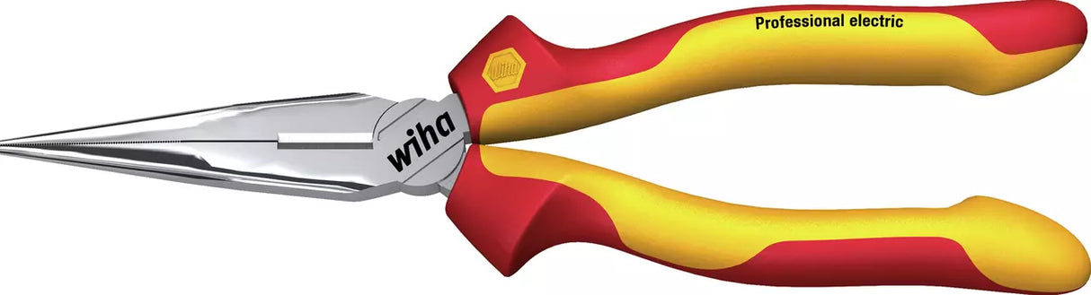 Pince demi-ronde Professional electric Wiha – Forme droite – 200 mm – Réf : 27423