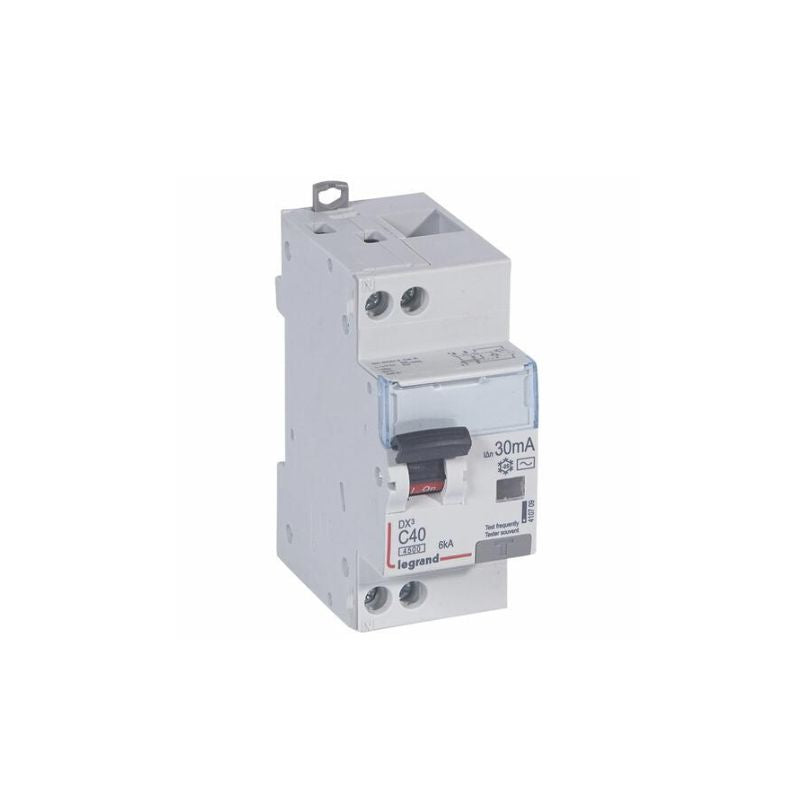 Disjoncteur différentiel 40A 4,5/6KA 30mA Legrand - 410709