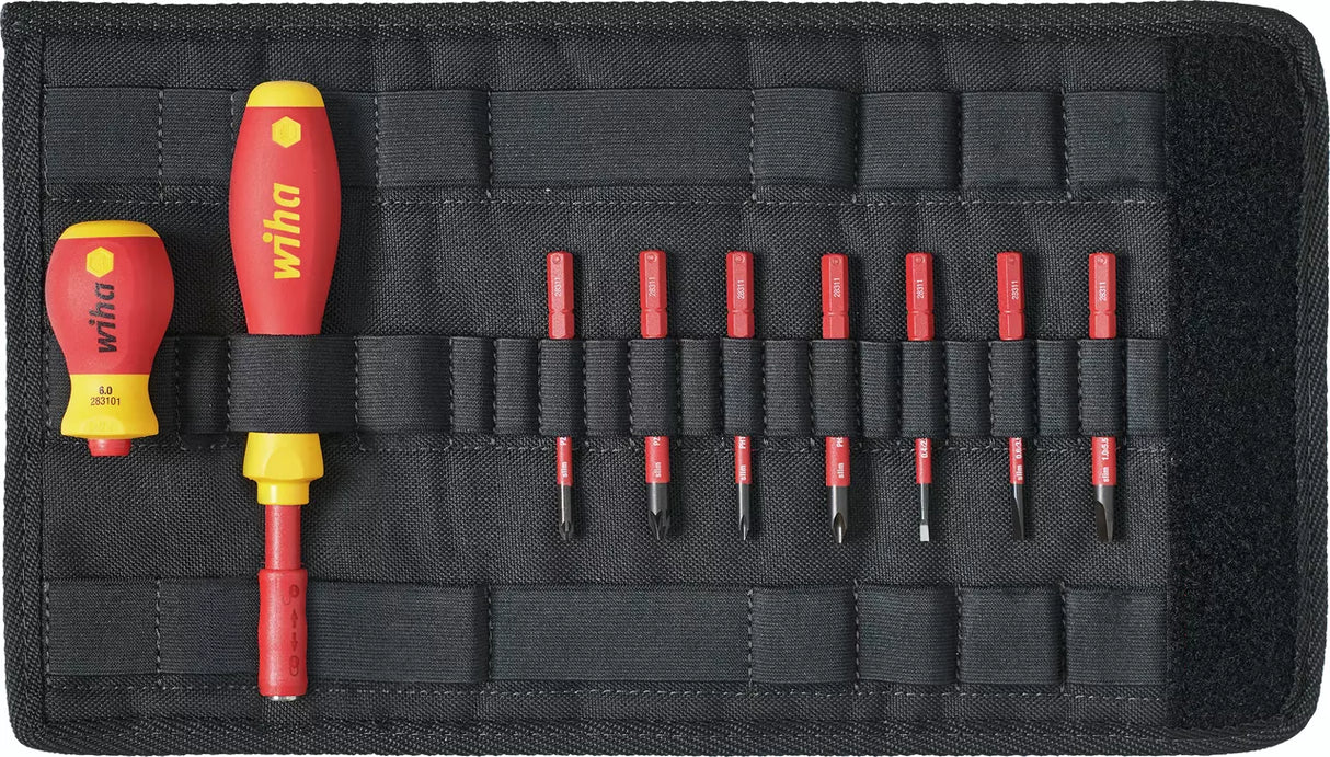 Jeu de tournevis et embouts wiha