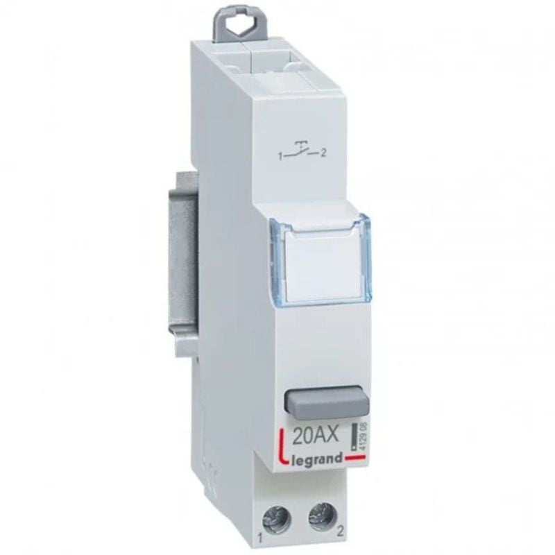 LEGRAND - Poussoir simple fonction contact 1M 1NO - 412908