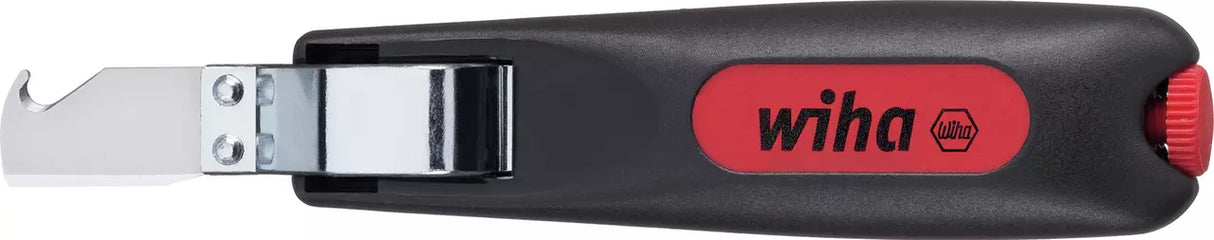 Outil de dénudage Wiha couteau intérieur autorotatif – Câble rond – Réf : 44619