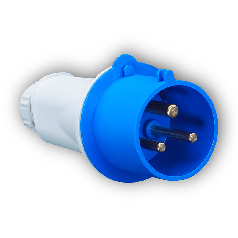 Fiche mâle 2P+T 16A 220V IP44 - 51302 Digital