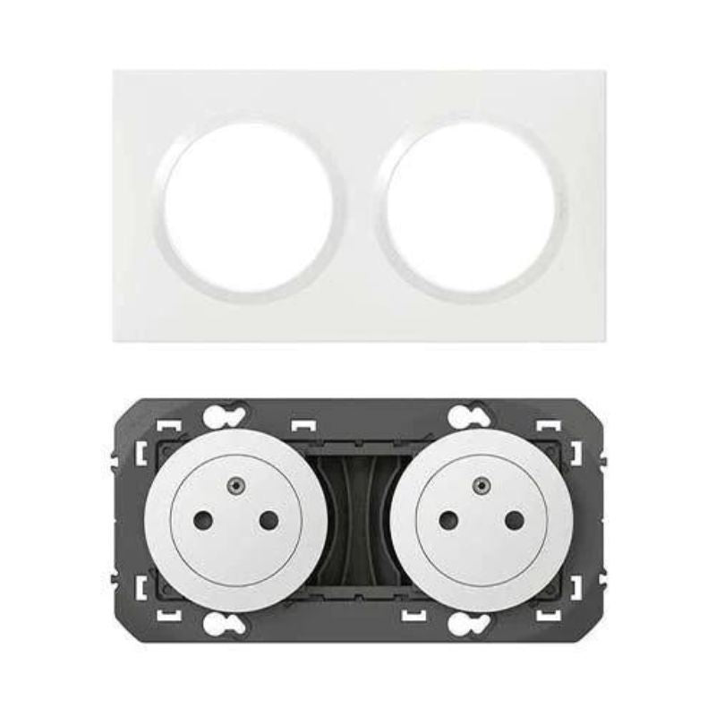 Prise double complet