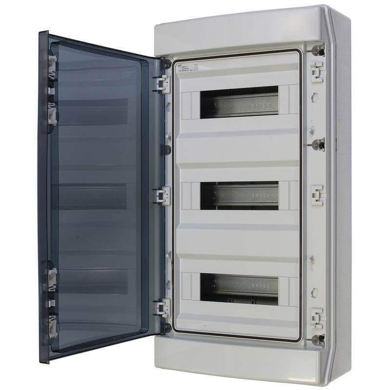 Coffret de Distribution Étanche 3 X 12 Modules IP65 - 07122