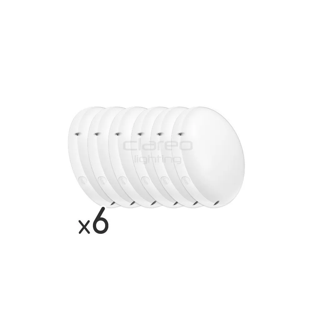 DomeLED CLAREO 18W Anti-vandale START 2 Pack 6 - HUB.6094E2x6