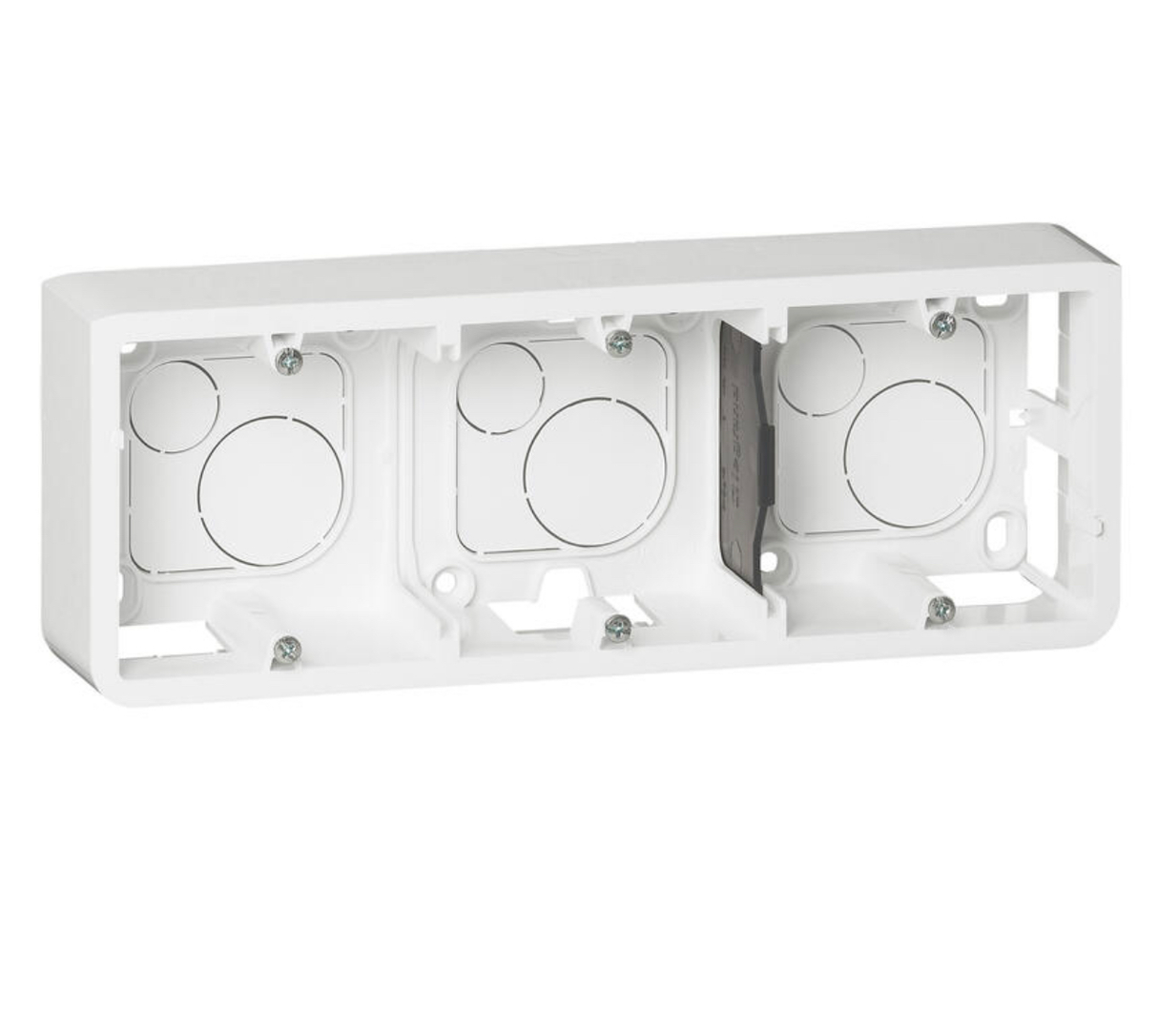 Cadre Mosaic pour 6 modules montage horizontal - profondeur 40mm - 080286