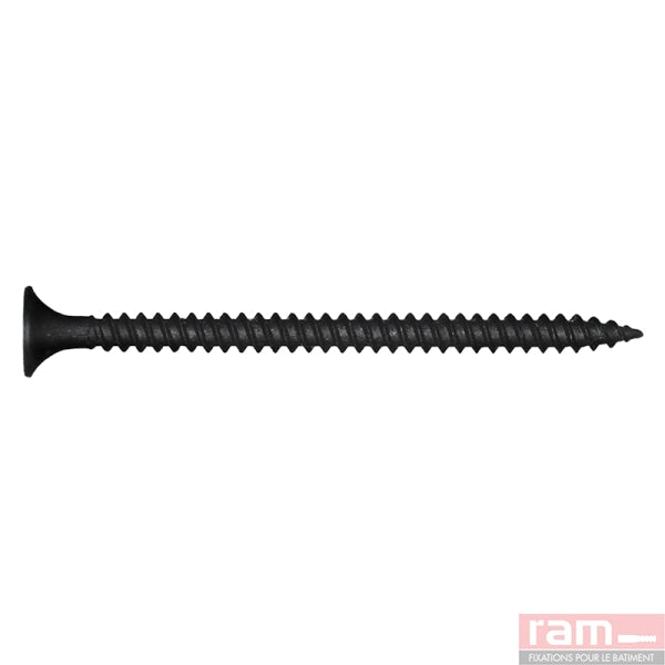 Vis plaque de plâtre RAM – Ø3,5 x 25 mm – Boîte 200 – Réf : 23112