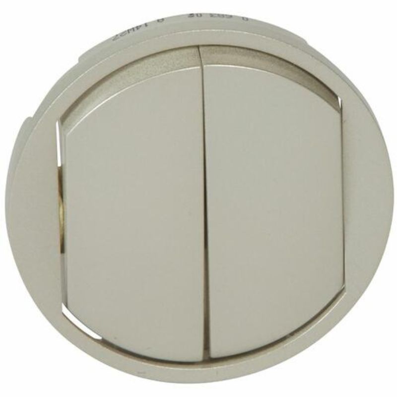 Enjoliveur Legrand MISTRAL Azur - Interrupteur Large Chromé - Ancien Stock