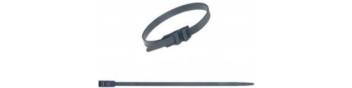 Collier noir 9 X 265 - 100 pièces - 460215