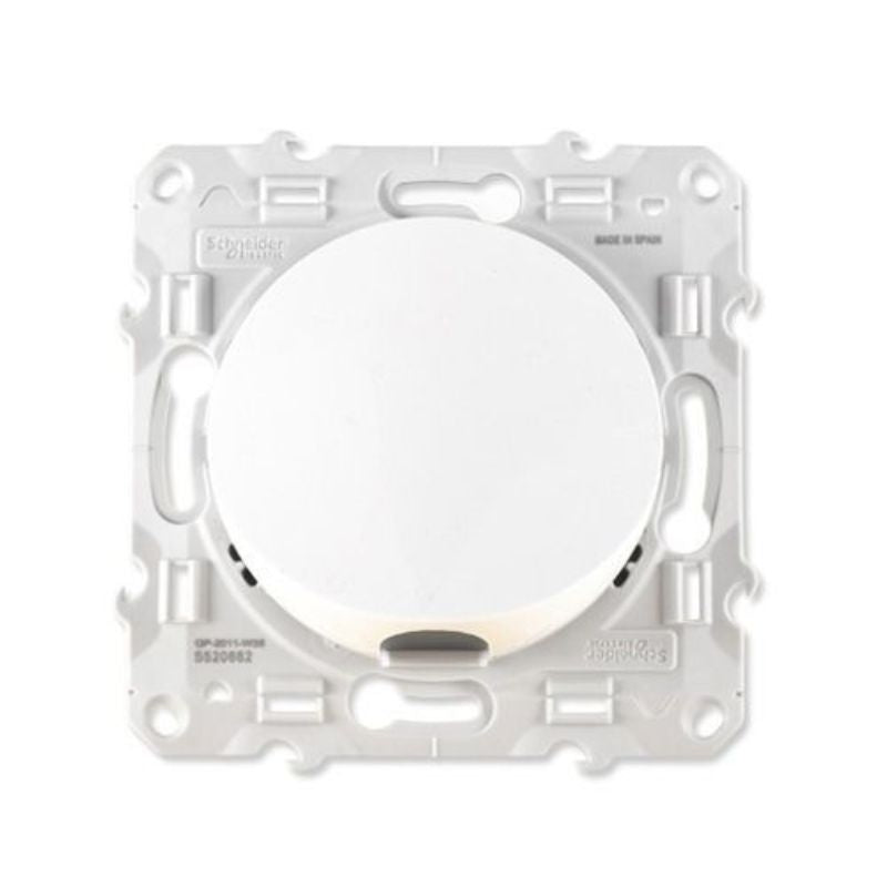 Sortie de câble blanc SCHNEIDER Odace - S520662