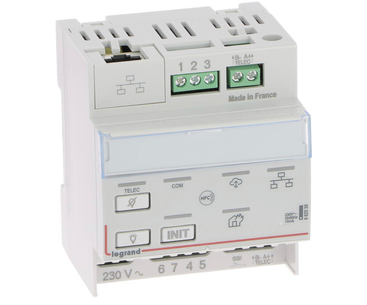 Télécommande BAES modulaire multifonctions SATI connecté non polarisée IP pour bloc d'éclairage et alarme incendie - 062520