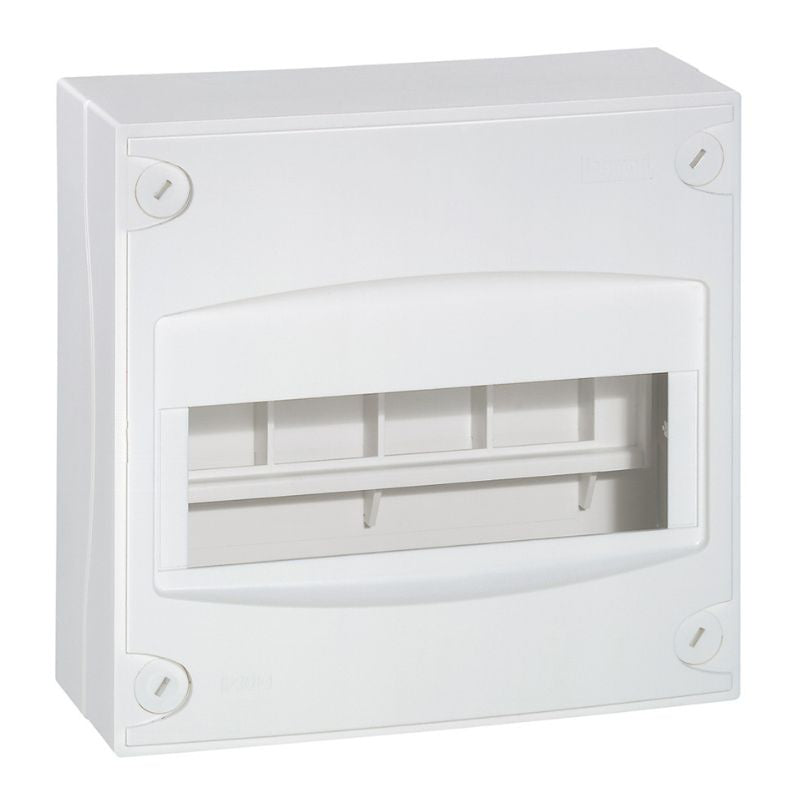 Legrand - Coffret mini - 8/9 modules - blanc RAL 9010 - Réf : 001308