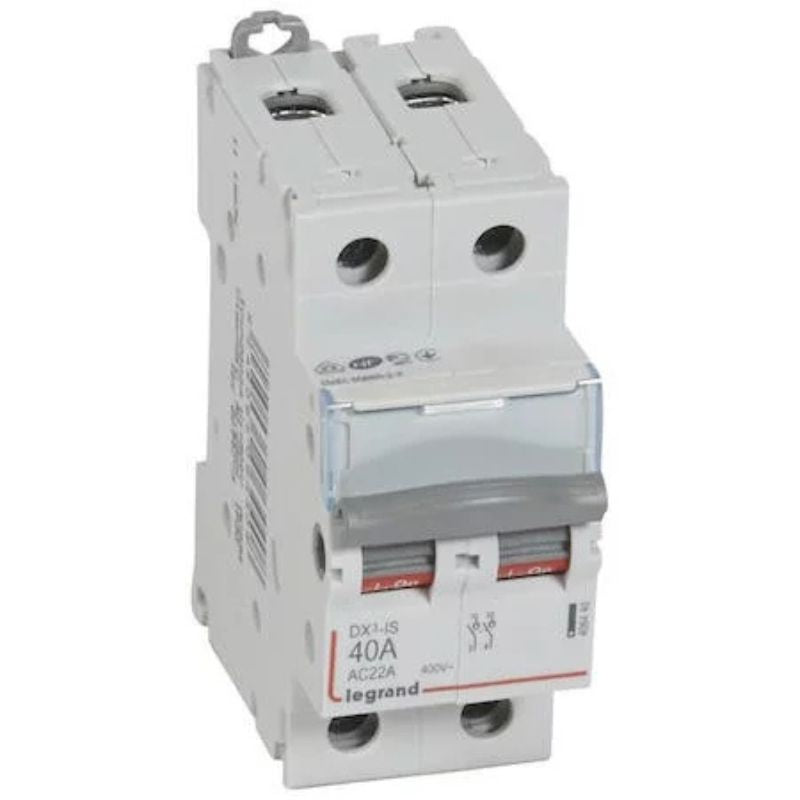 Interrupteur-sectionneur Legrand DX³-IS 406440 – 2P 40A 400V