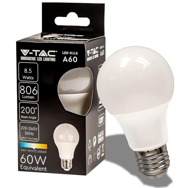 Ampoule LED 8.5W E27 4000K