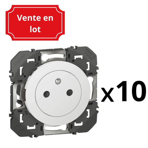 Doppia piastra Dooxie, LEGRAND, cromo bianco | Leroy Merlin
