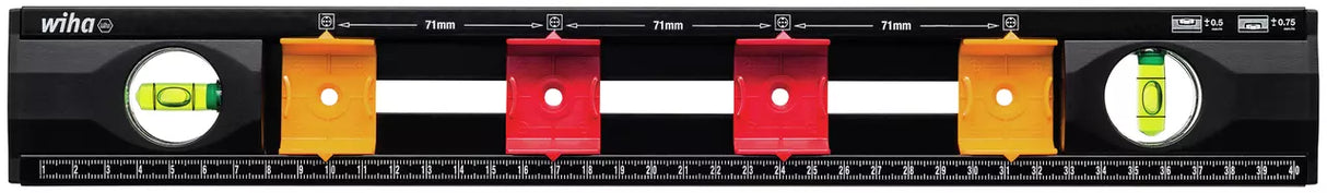 Le niveau à bulles Wiha 42074 est spécialement conçu pour les électriciens professionnels. 