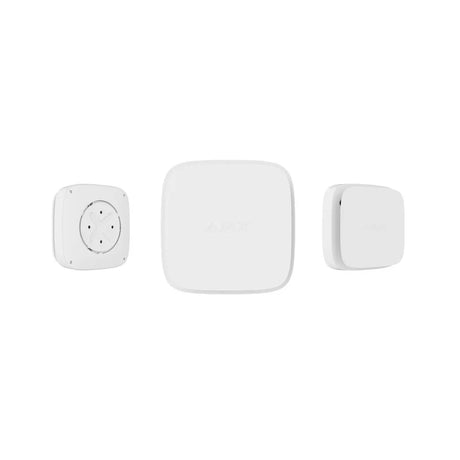 Détecteur d'incendie sans fil blanc avec capteur de chaleur et de fumée Ajax FireProtect 2 RB (Heat/Smoke) pour alarme Ajax