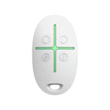 Télécommande porte-clé blanc Ajax SpaceControl pour alarme sans fil Ajax