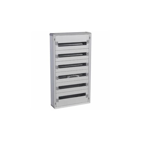 armoire electrique isolant tout modulaire 6 rangées 144 modules 401806