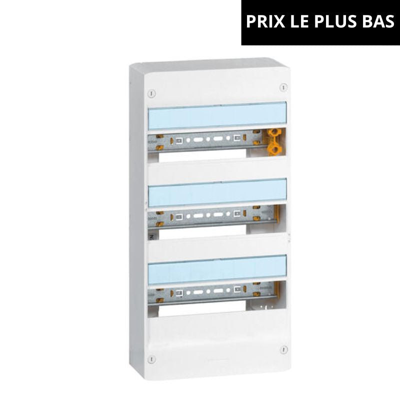 Tableau électrique legrand 3 rangées 401213