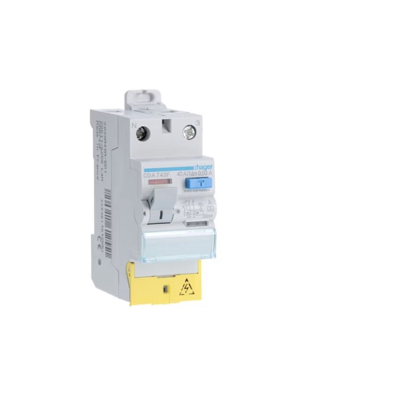 HAGER Interrupteur différentiel 40A CDA743F