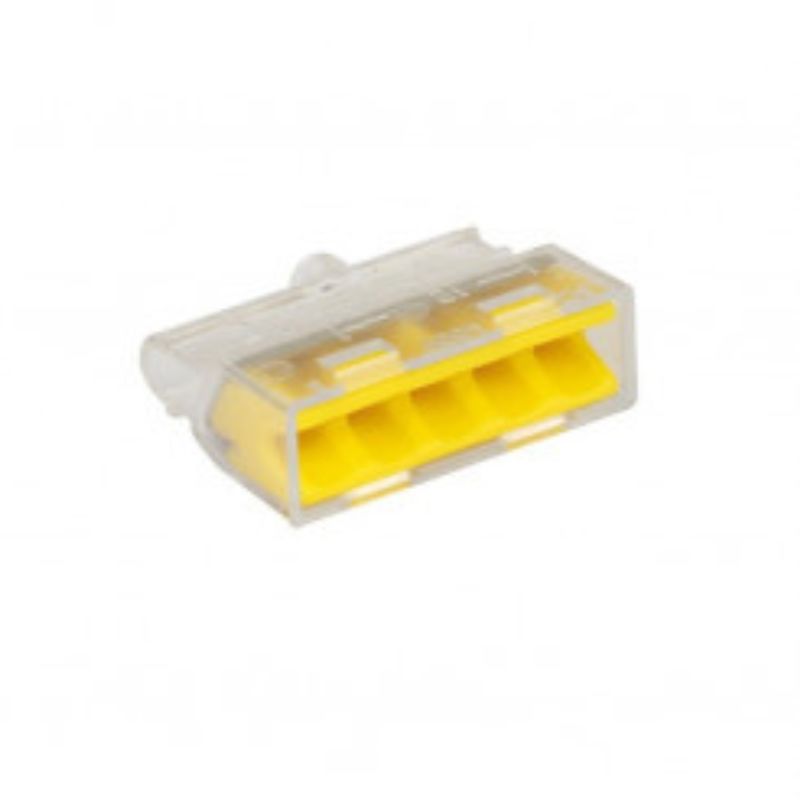 Lot De 50 Connexions Rapides Eur’Ohm 8 Entrées Gris - Norme NF EN 60 998, Pour Installations électriques