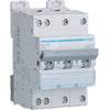 HAGER Disjoncteur 3P+N 6-10kA courbe C - 10A 3 modules - NFT810