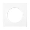 Plaque simple blanc SCHNEIDER Odace Styl - S520702