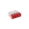 WAGO 4 trous rigides - 2273-204
